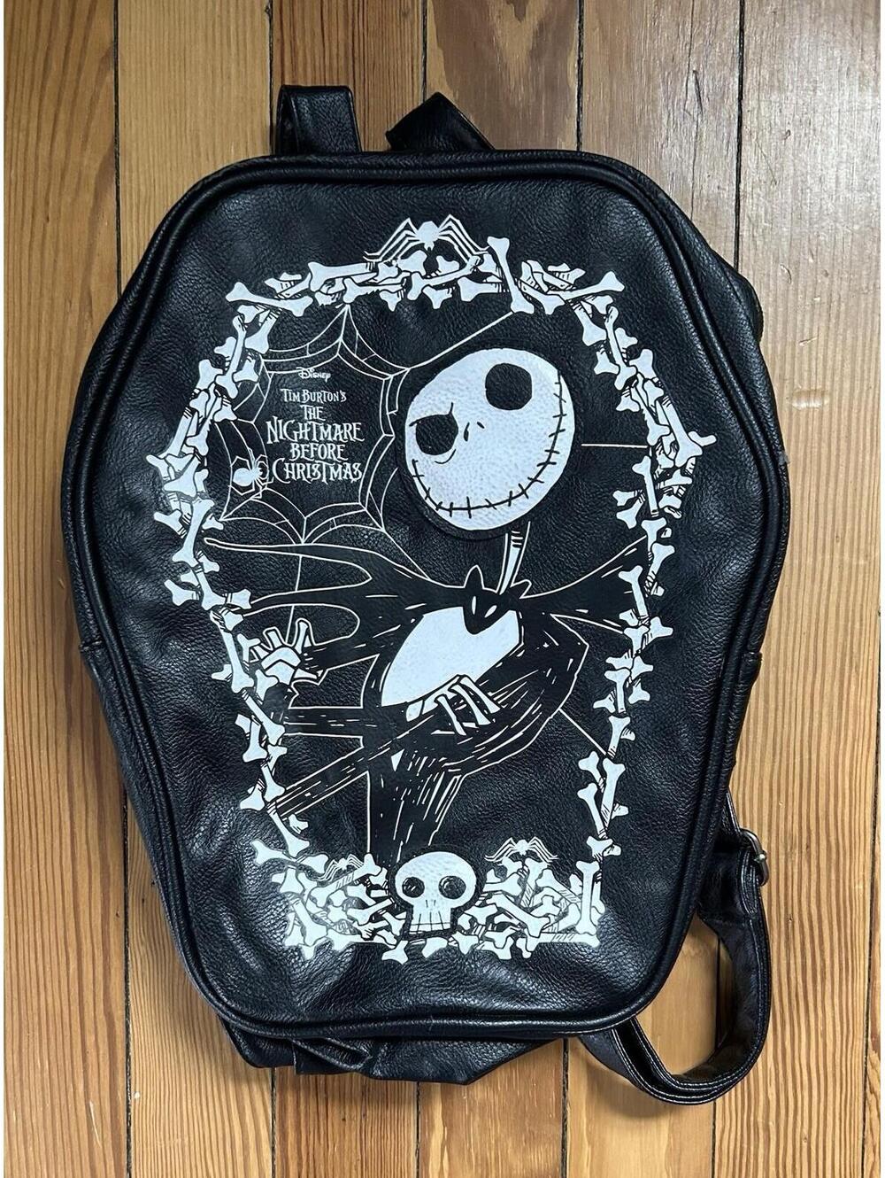 Loungefly The Nightmare Before Christmas Coffin Shaped Faux Leather Bag